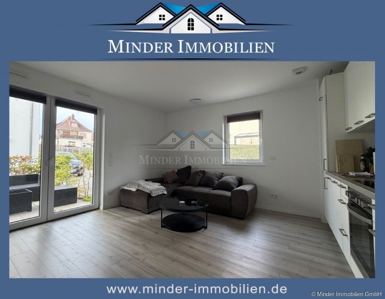 Expose Titelbild Butzbach Erdgeschosswohnung Butzbach | Schicke 2-Zimmer-Wohnung mit Terrasse | 48 m� Wohnfl�che