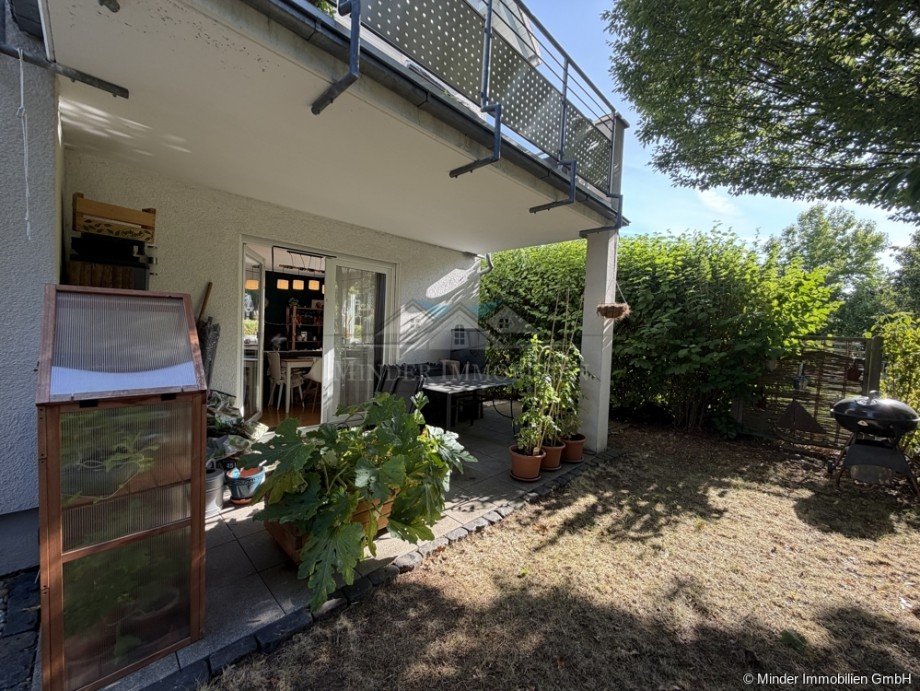 Terrasse Erdgeschosswohnung Langg�ns