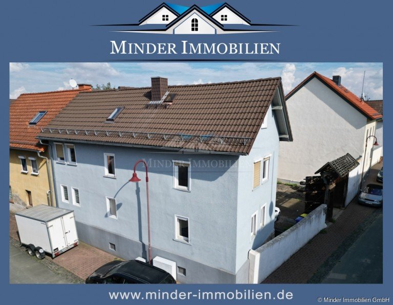 Expose Titelbild Butzbach / Fauerbach vor der H�he Einfamilienhaus ** Butzbach/Fauerbach ** Charmantes Wohnhaus mit Scheune