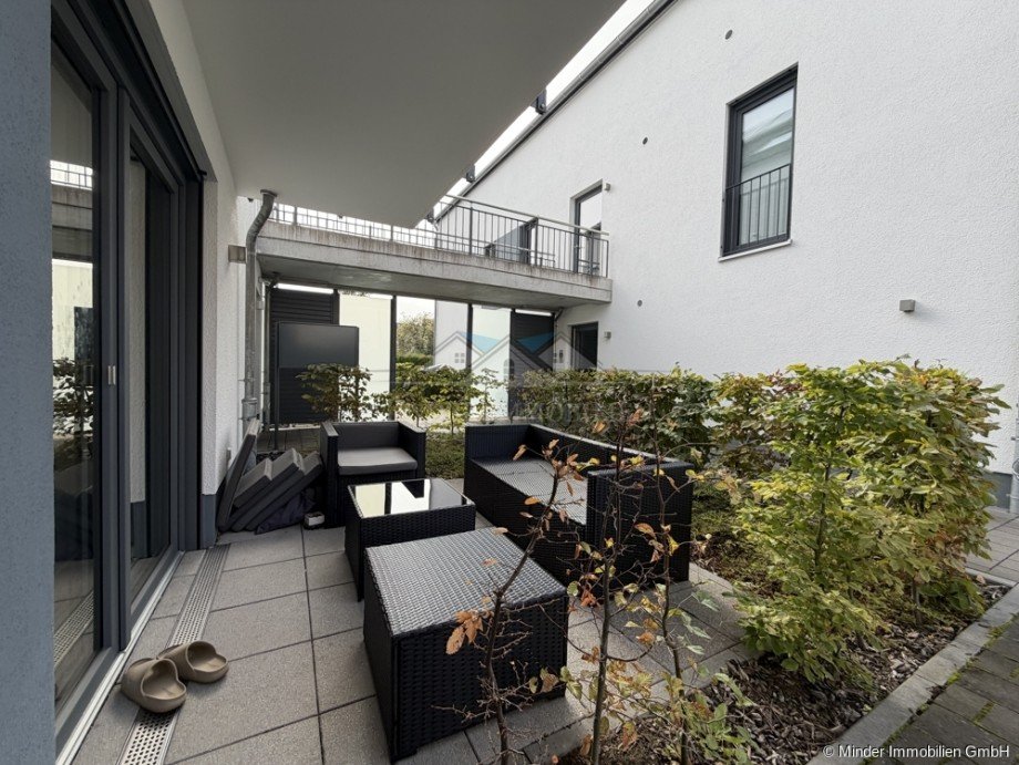 Terrasse Erdgeschosswohnung Butzbach