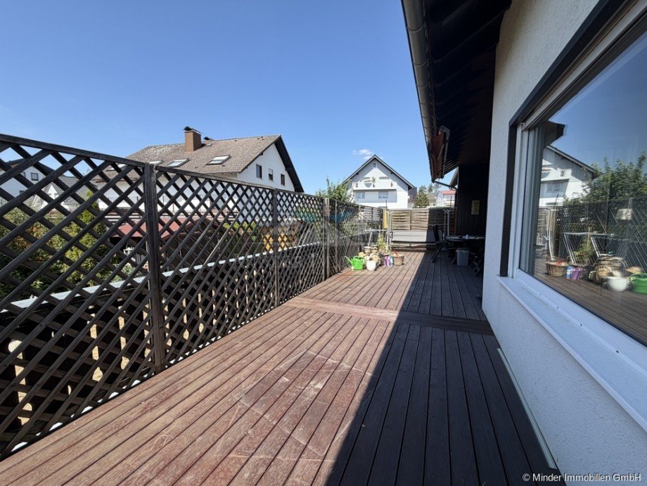 Terrasse Erdgeschosswohnung M�nzenberg / Gambach (Hessen)