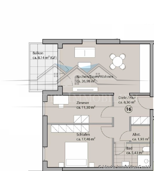 Grundriss Etagenwohnung Butzbach