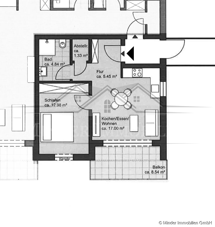 Grundriss Etagenwohnung Butzbach