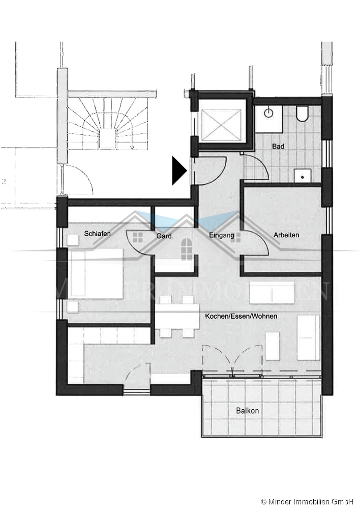 Grundriss Etagenwohnung Butzbach