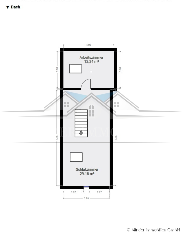 Grundriss - DG Einfamilienhaus Butzbach / Nieder-Weisel