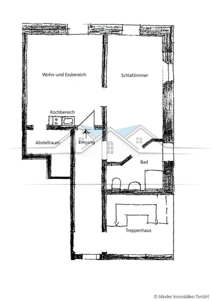 Grundriss Etagenwohnung Butzbach Nieder Weisel